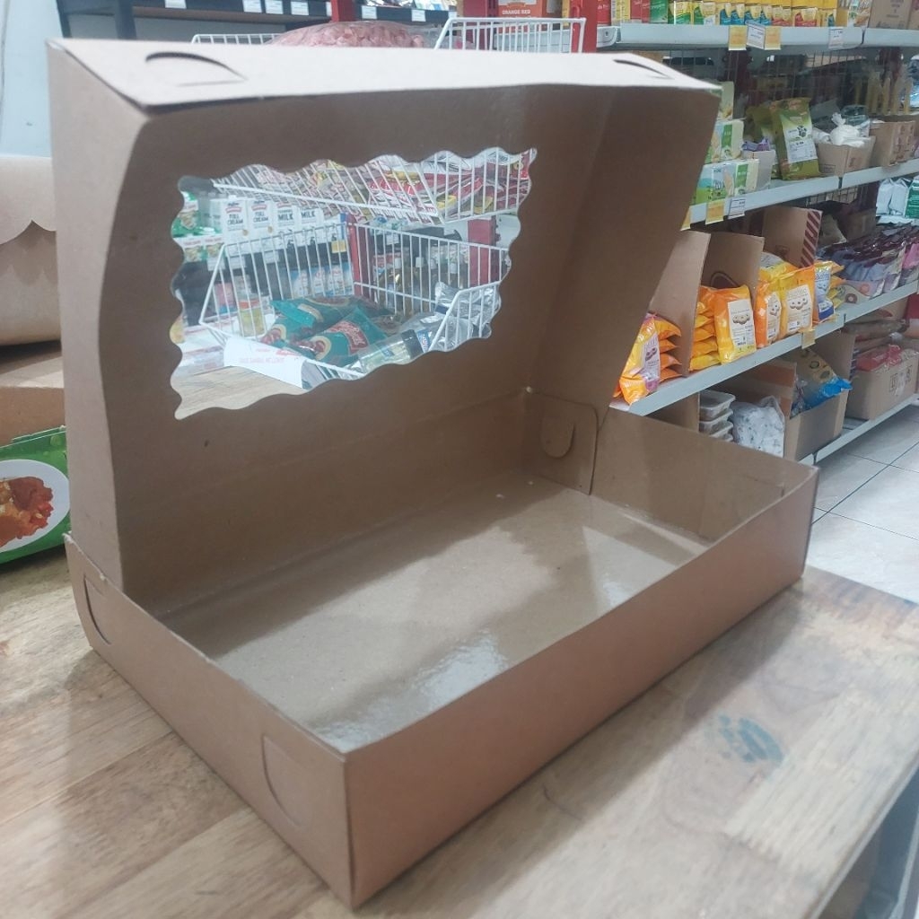 KOTAK DONAT ISI 6 / KOTAK DONAT KRAFT