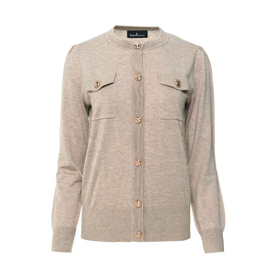 Cardigan Buttonscarves Lisa Cardigan Buttonscarves XL taupe