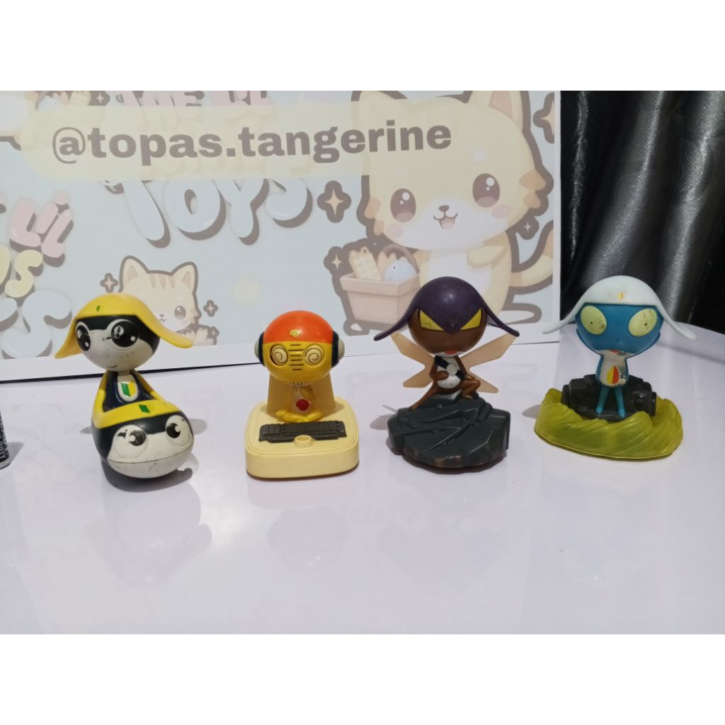 McD Happy Meal Keroro Gunso isi 4 pcs