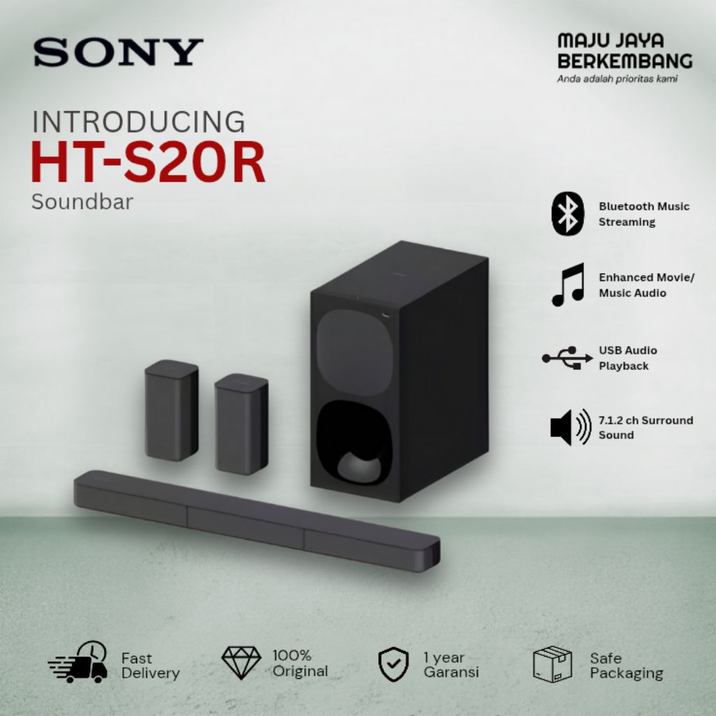 Sony Soundbar HT-s20r / HTS20R / HT S20R