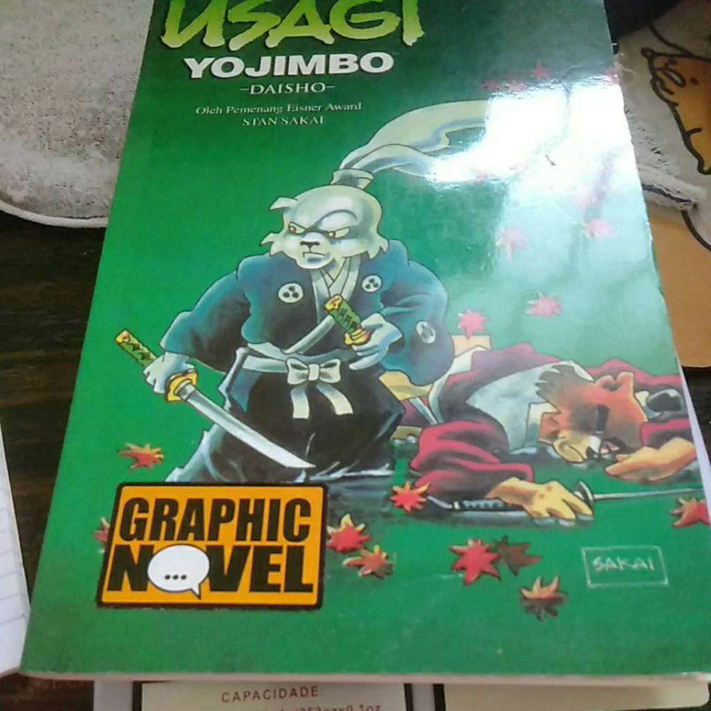 graphic novel usagi yojimbo daisho