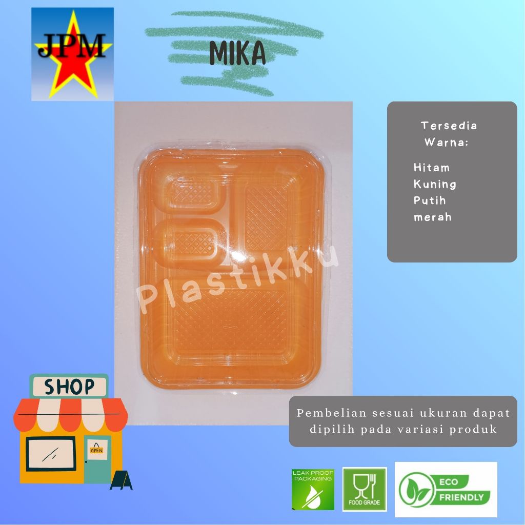 Mika Bento Sekat 4 / Bento Sekat 4