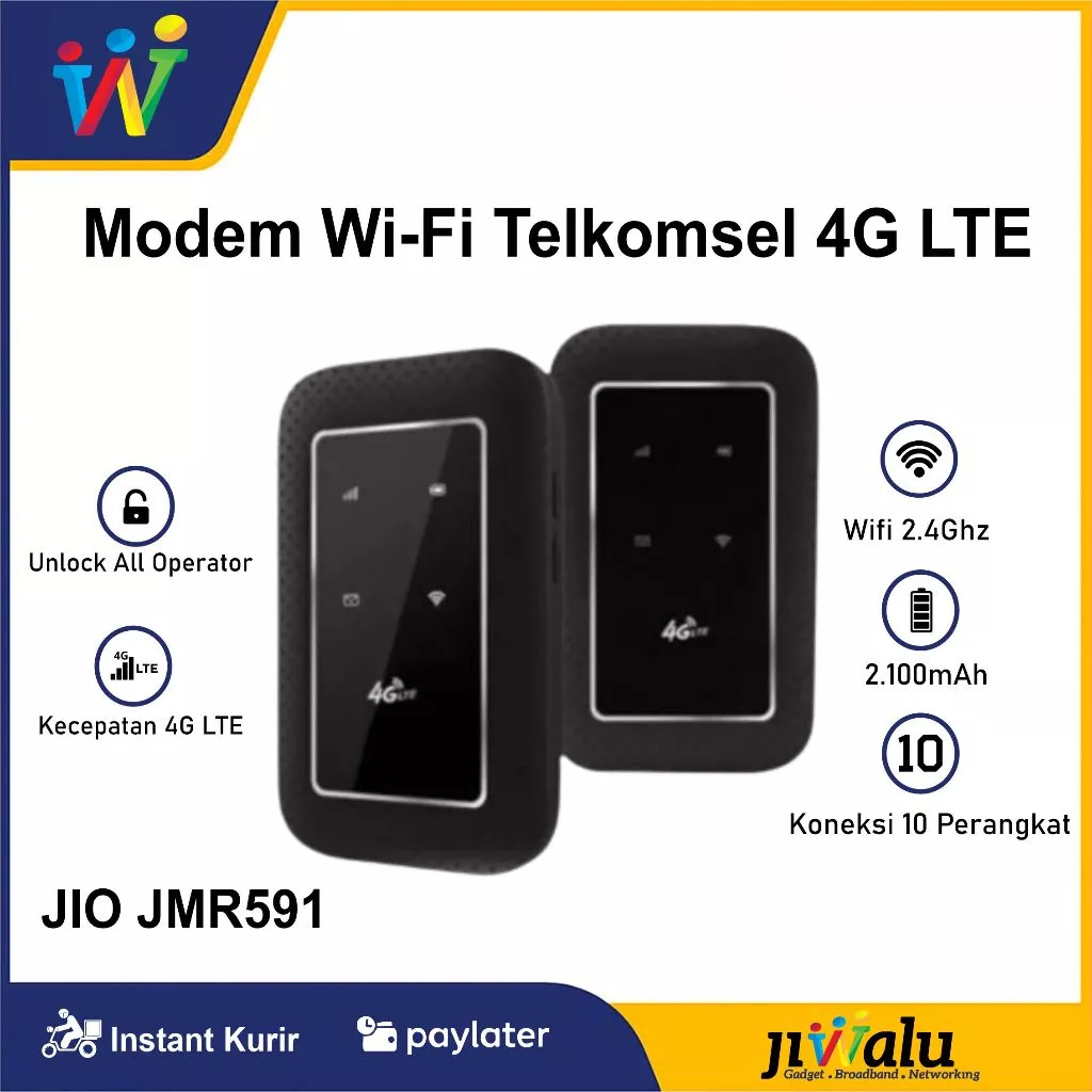 Modem Wifi JMR591 4G LTE Unlock All Operator