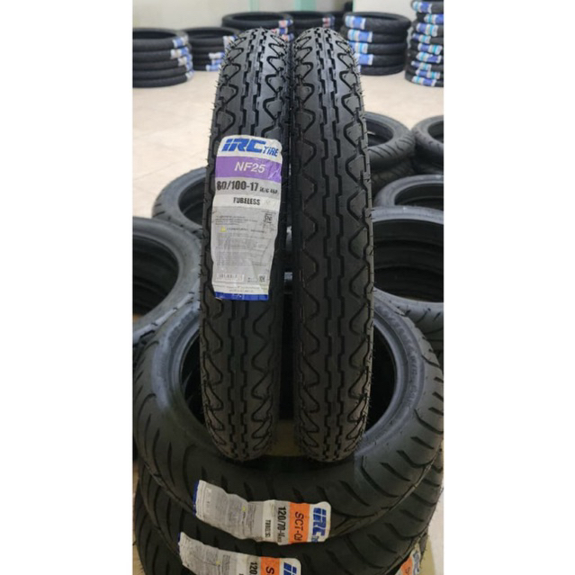 BAN LUAR IRC TUBELESS 80/100-17