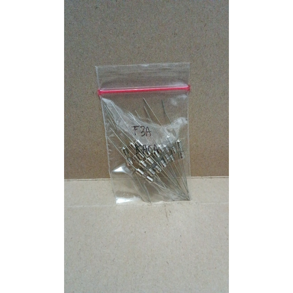 7178 fuse sekering sikring fius kaki pcb kaca 3a 3ampere 3 ampere