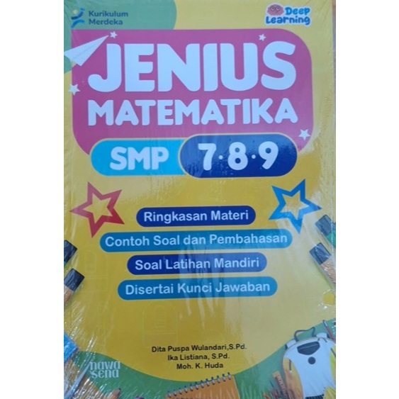 Jenius Matematika SMP kelas 7, 8, 9 (Kurikulum Merdeka)