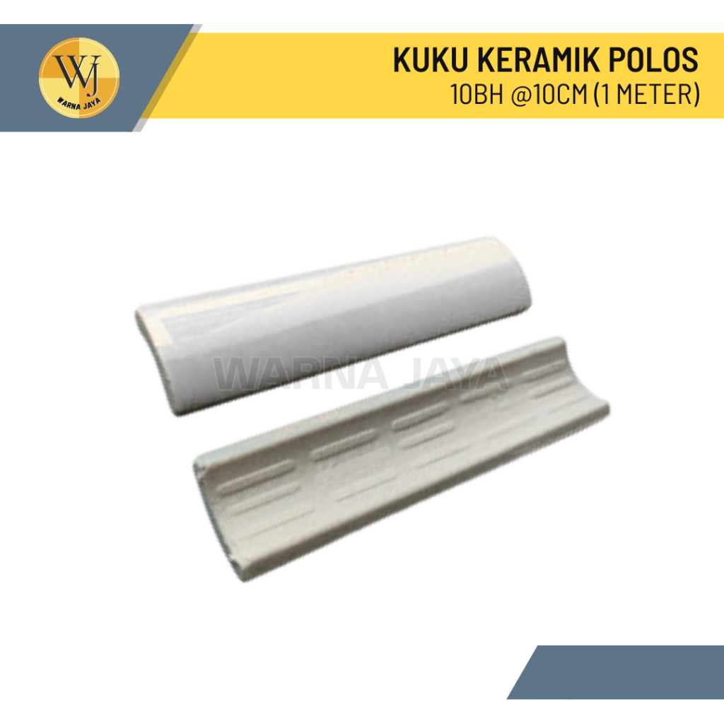 List Keramik Polos / Kuku Macan / Kuku Keramik - 10 Buah @10 cm