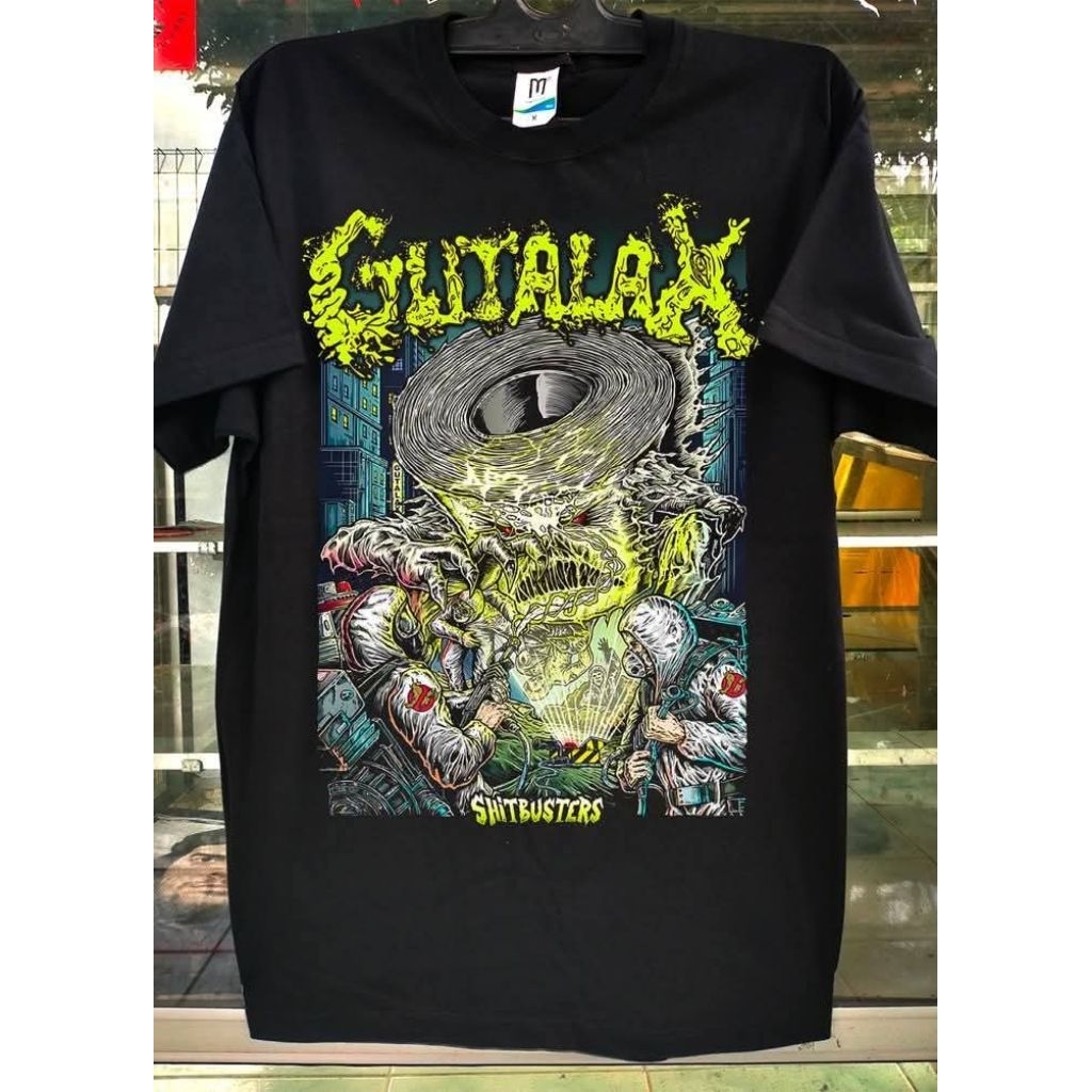 t-shirt kaos band gutalax