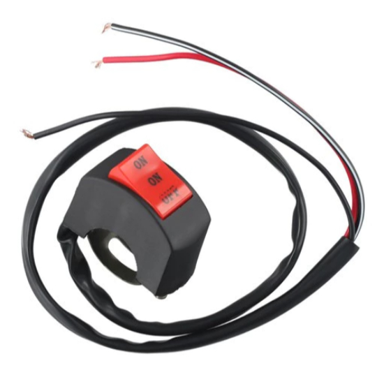 Saklar Tombol Switch On Off Lampu Jauh Dekat Variasi Motor Universal 3 Kabel