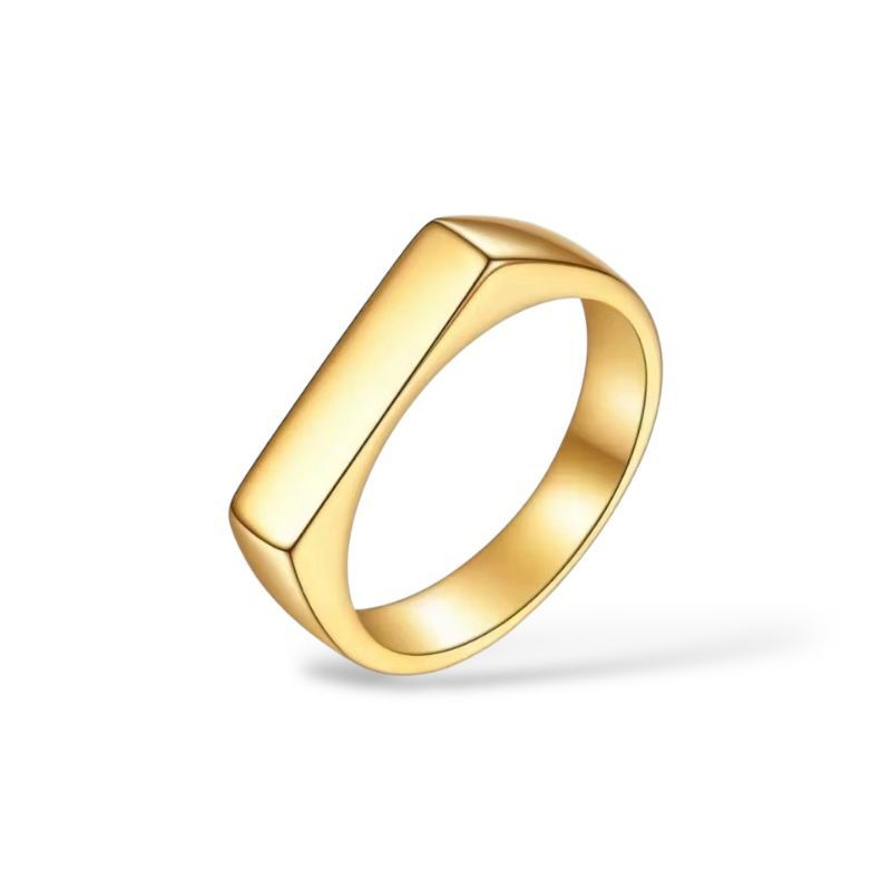 NEW ARRIVAL Cincin Pria Titanium Karakter Polos Untuk Pria Biker - Super Keren KEKINIAN