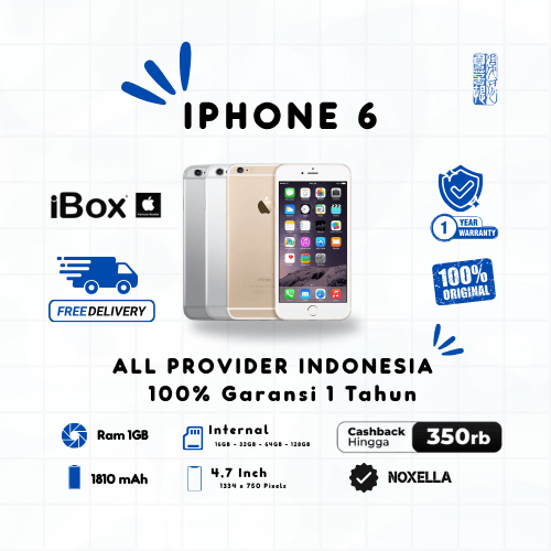 Iphone 6 IBOX Second Fullset Garansi 12 Bulan