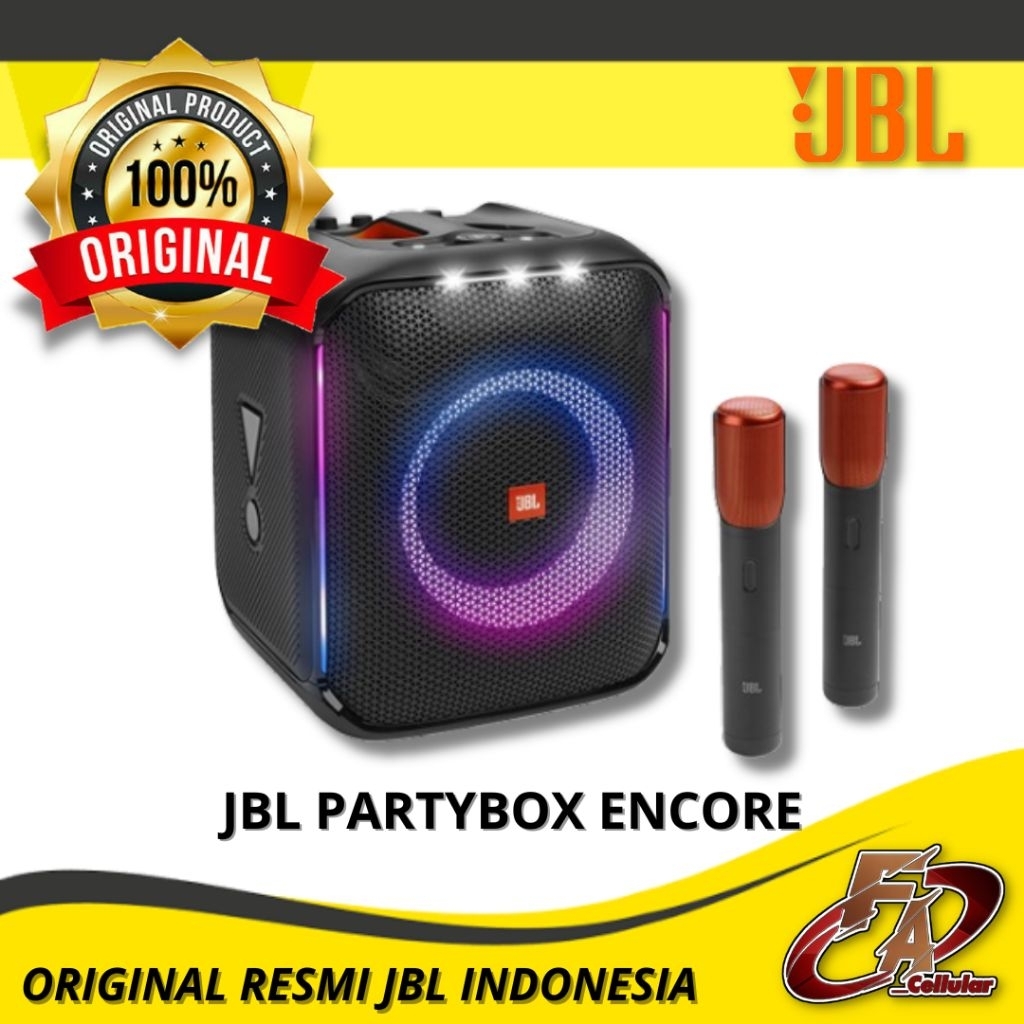 JBL Party Box Encore Black - Garansi Resmi JBL Indonesia