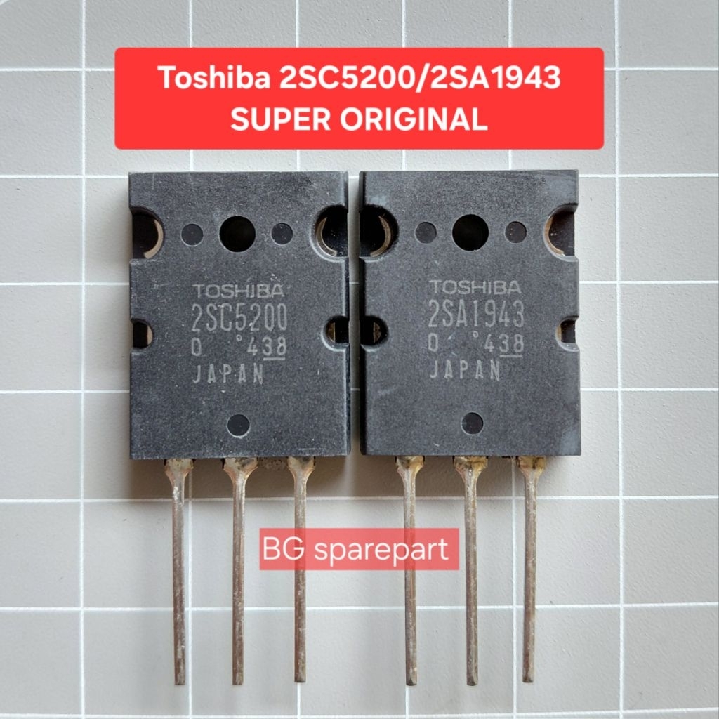Toshiba 2SC5200 2SA1943 Super Original Japan