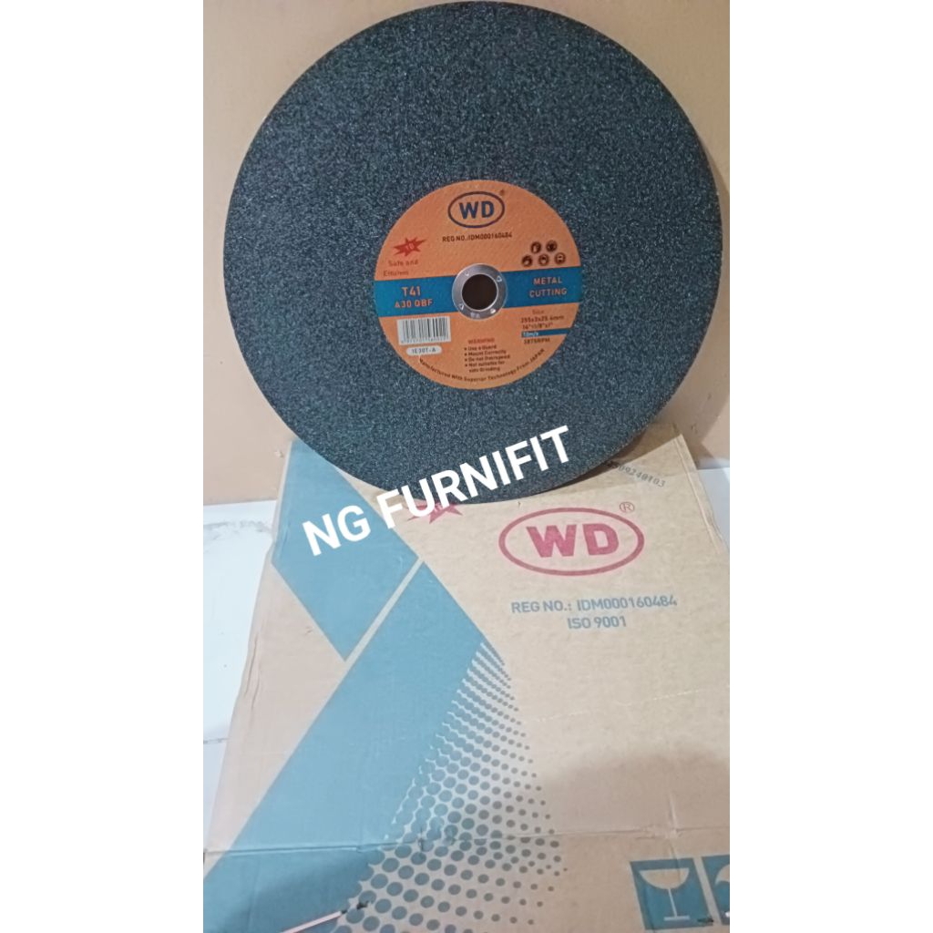 Mata Gerinda WD 14 inch (per dus 25pc ) | Batu Gerinda | Cutting Wheel WD Potong 14"