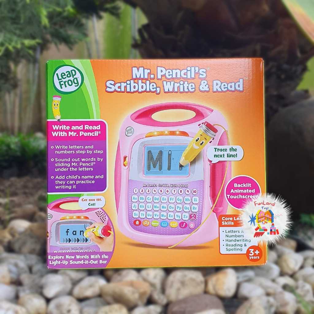 Leapfrog Mr. Pencil's Scribble, Write and Read - Pink