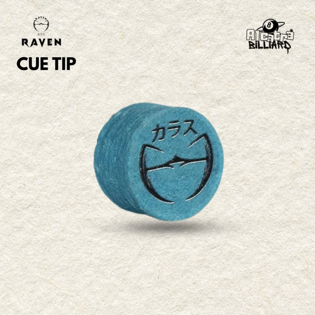 Master Tip RAVEN Original Tip Stick Play Billiard - Tip Stick Billiard Raven Original