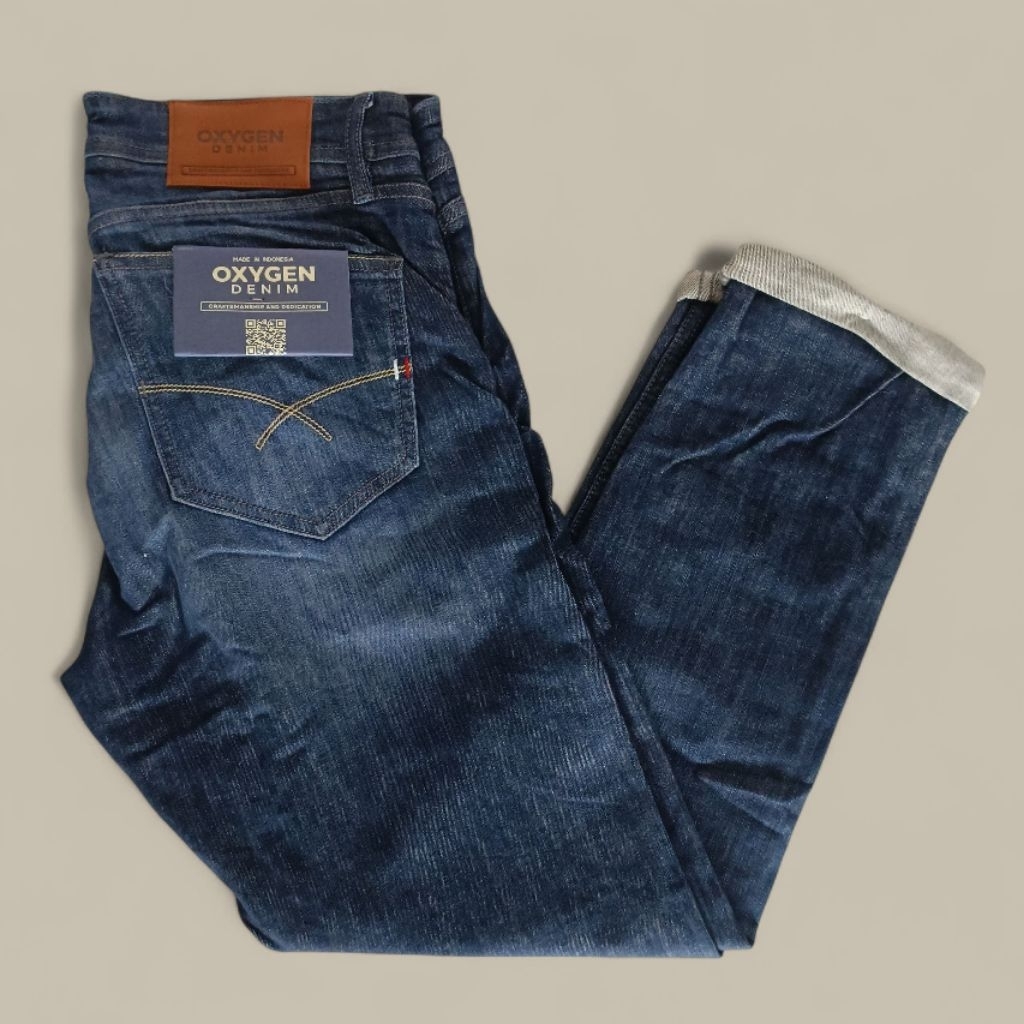 Celana Jeans Premium Oxygen Denim Slim Fit - Core Series 706-30701