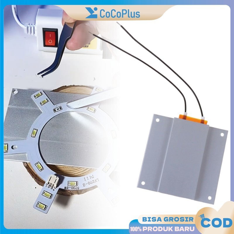 PTC Thermostat Pemanas Plat 220V untuk Alat Tambal Ban Listrik Elemen Pemanas Ban Pemanas Plat