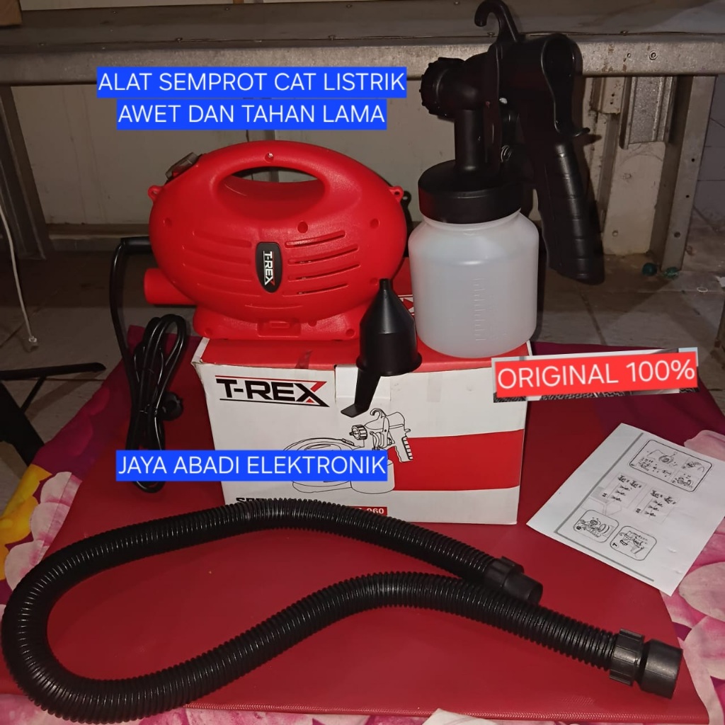 H56 Paint Gun spray zoom ORI 100% alat semprot cat minyak besi kayu tembok segala cat PERKAKAS TUKAN