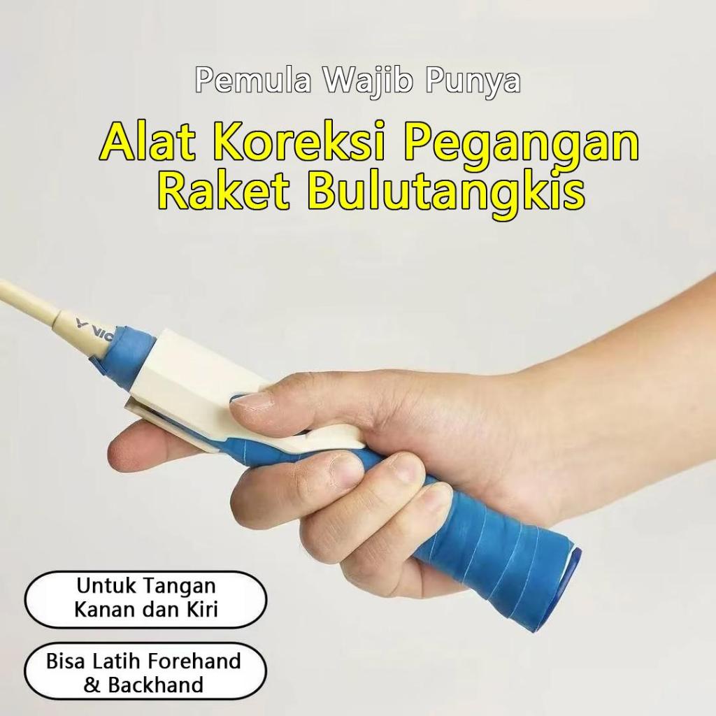 [COD]Alat Pembentuk Pegangan Raket Bulutangkis - Alat Koreksi Pegangan Raket untuk Pemula, Universal