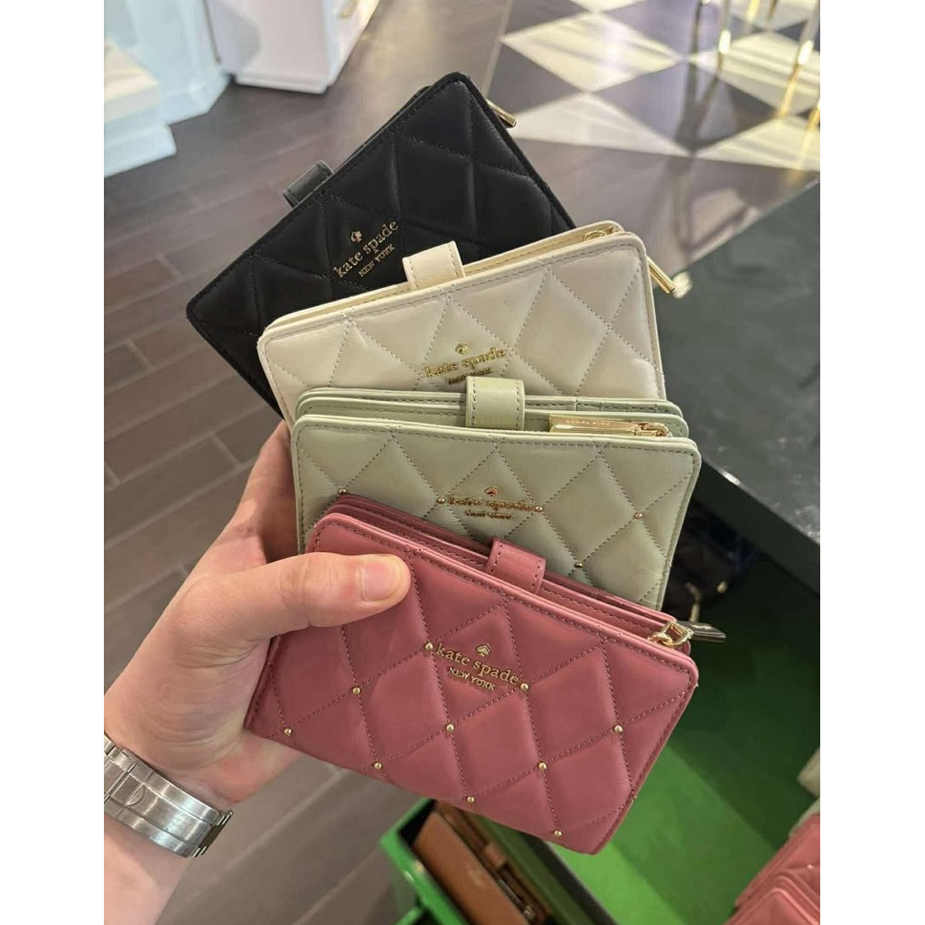 DOMPET KS CAREY MEDIUM COMPACT WALLET