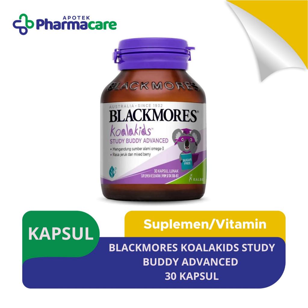 PHARMACARE | BLACKMORES KOALAKIDS STUDY BUDDY ADVANCE 30 KAPSUL | VITAMIN OTAK ANAK - SUPLEMEN KONSE