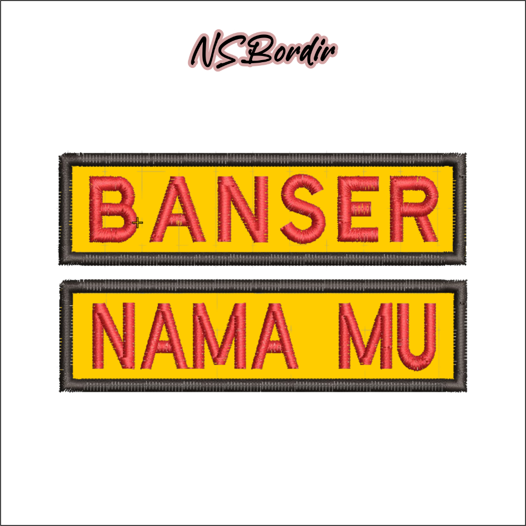Bordir Banser - Nama Dada Banser Atribut dan Logo Banser