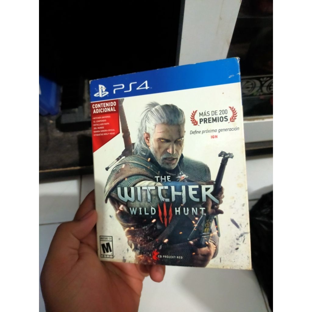 kaset ps4 the Witcher 3 full bonus