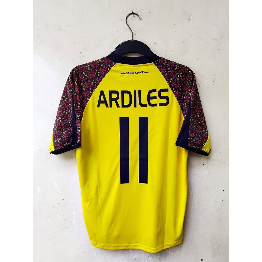 Jersey Baju Bola Semen Padang Away 2009 Liga Joss Original Specs BNWT Baru New Hengky Ardiles