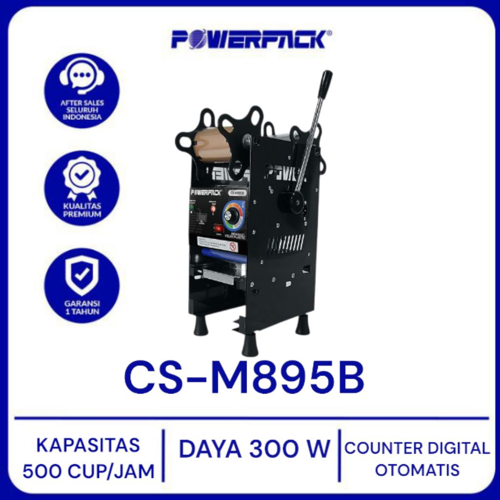 POWERPACK-Manual Cup Sealer CS-M895B  MESIN sealer