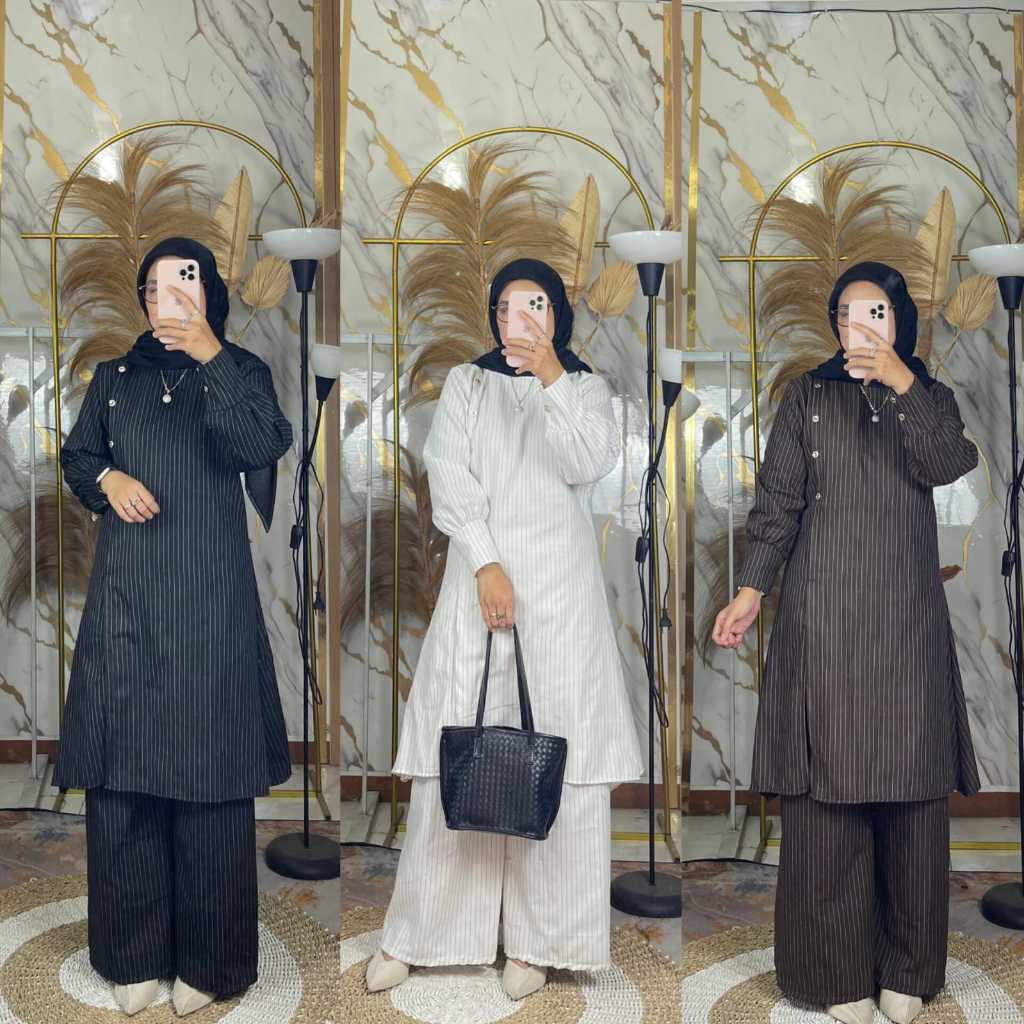 Setelan Wanita Terbaru Viral 2026 Kekinian Bisa Cod Lebaran Murah Pakaian Ibu2 Stelam Remaja Longset