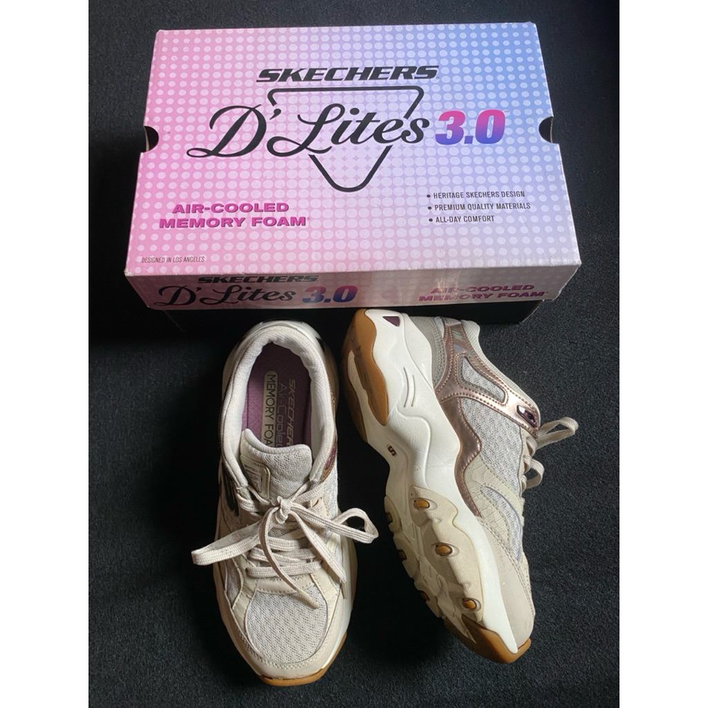 SKECHERS D'LITES 3.0 AIR-COOLED MEMORY FOAM ORI
