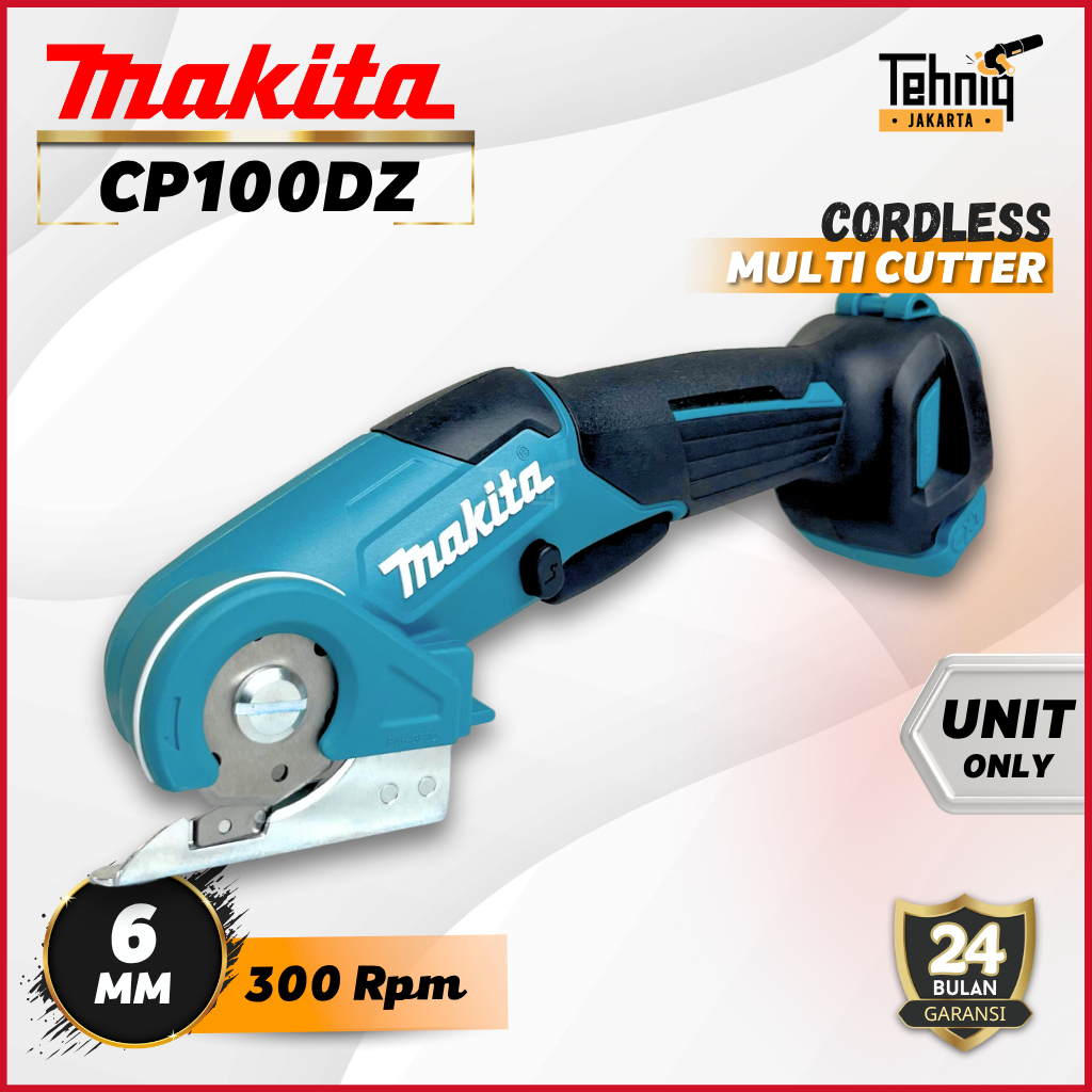 Makita CP100DZ Mesin Potong Serbaguna Baterai 6MM / Makita Multi Cutter Pemotong Kertas Cordless CP1