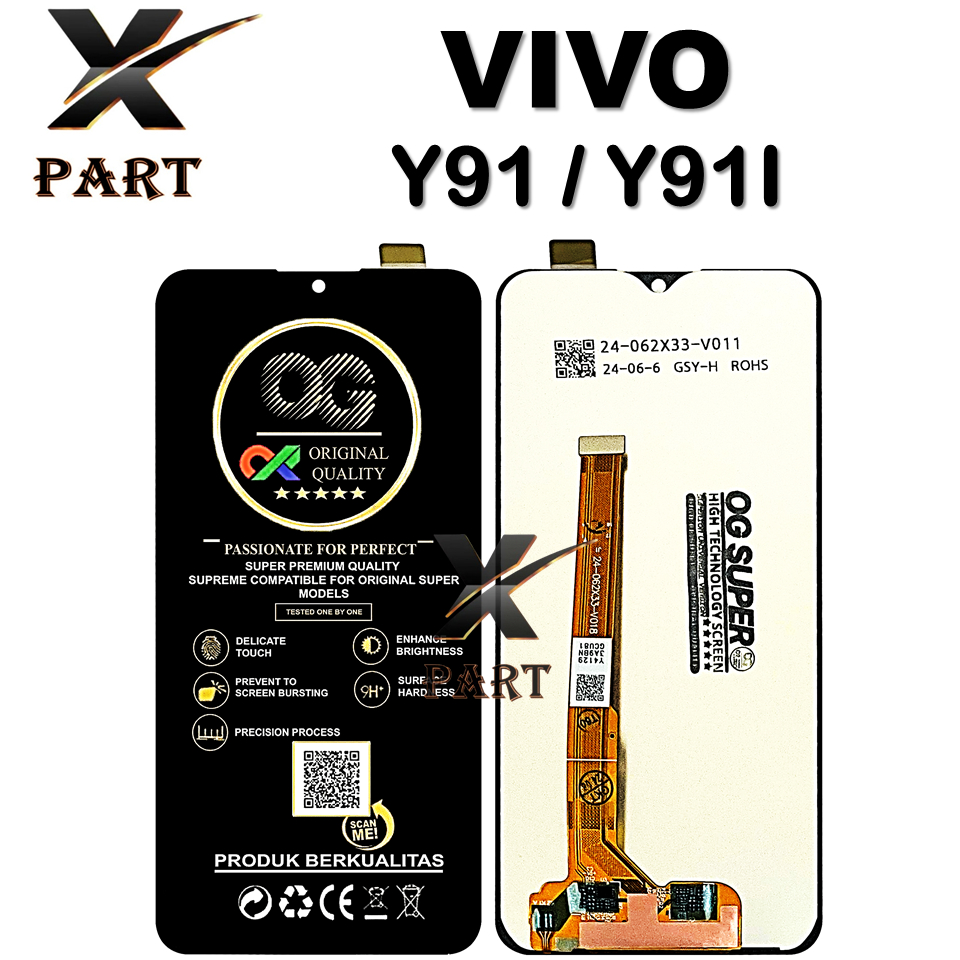 LCD TOUCHSCREEN VIVO Y91 / Y91I FULLSET ORIGINAL