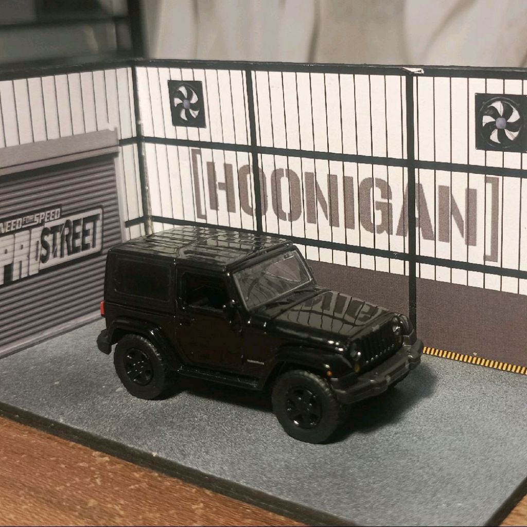 GREENLIGHT JEEP WRANGLER BLACK 2014 (LOOSE)