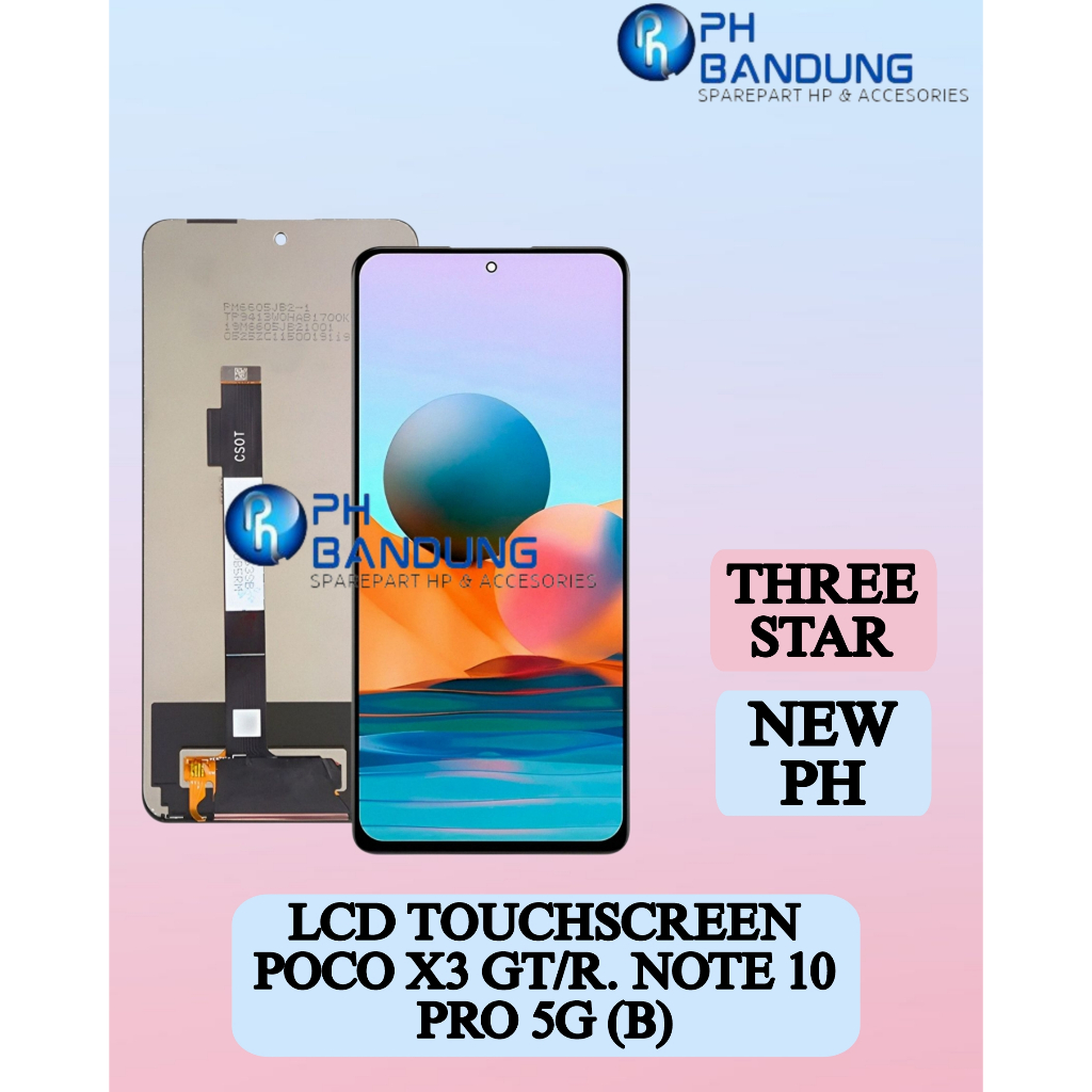 (PH BANDUNG)LCD Fullset Touchscreen POCO X3 GT / R.NOTE 10 PRO 5G
