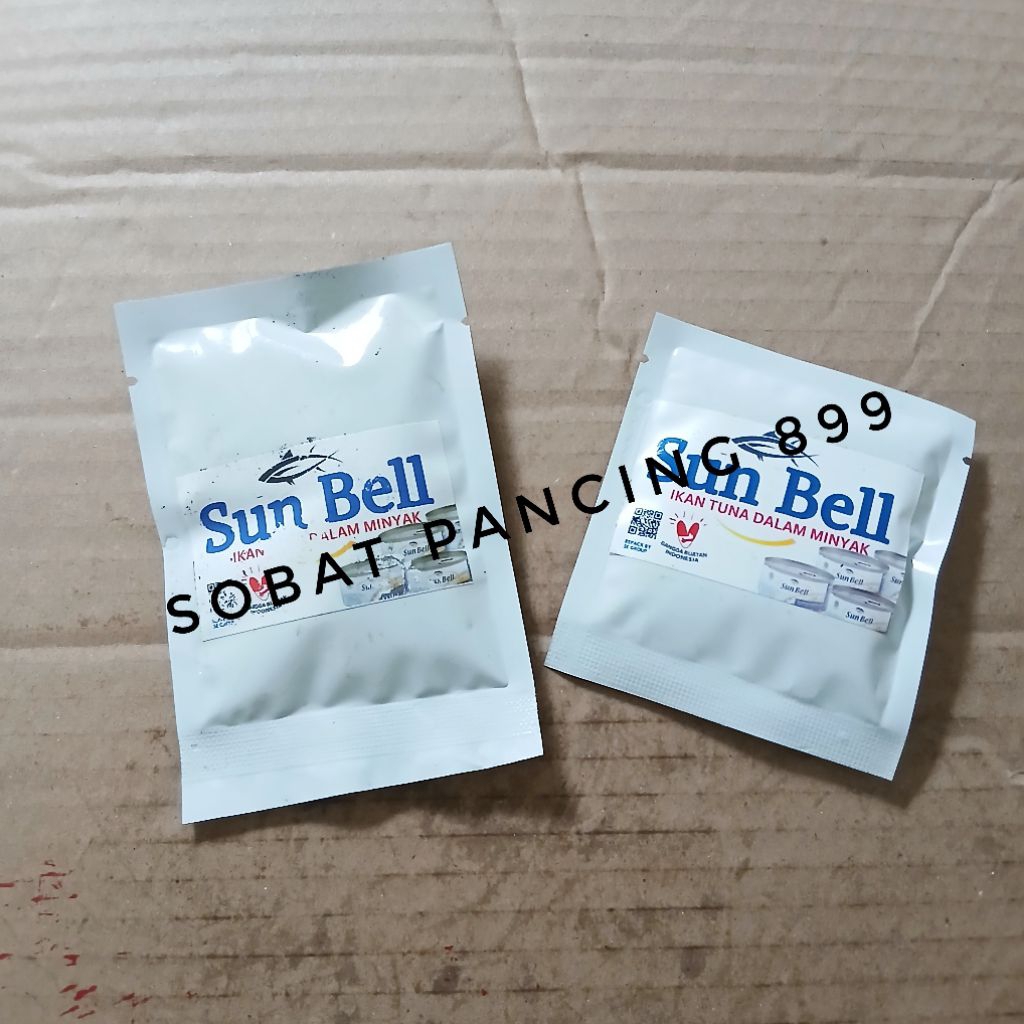 Umpan Pancing Sun bell sachet buat campuran umpan pancing