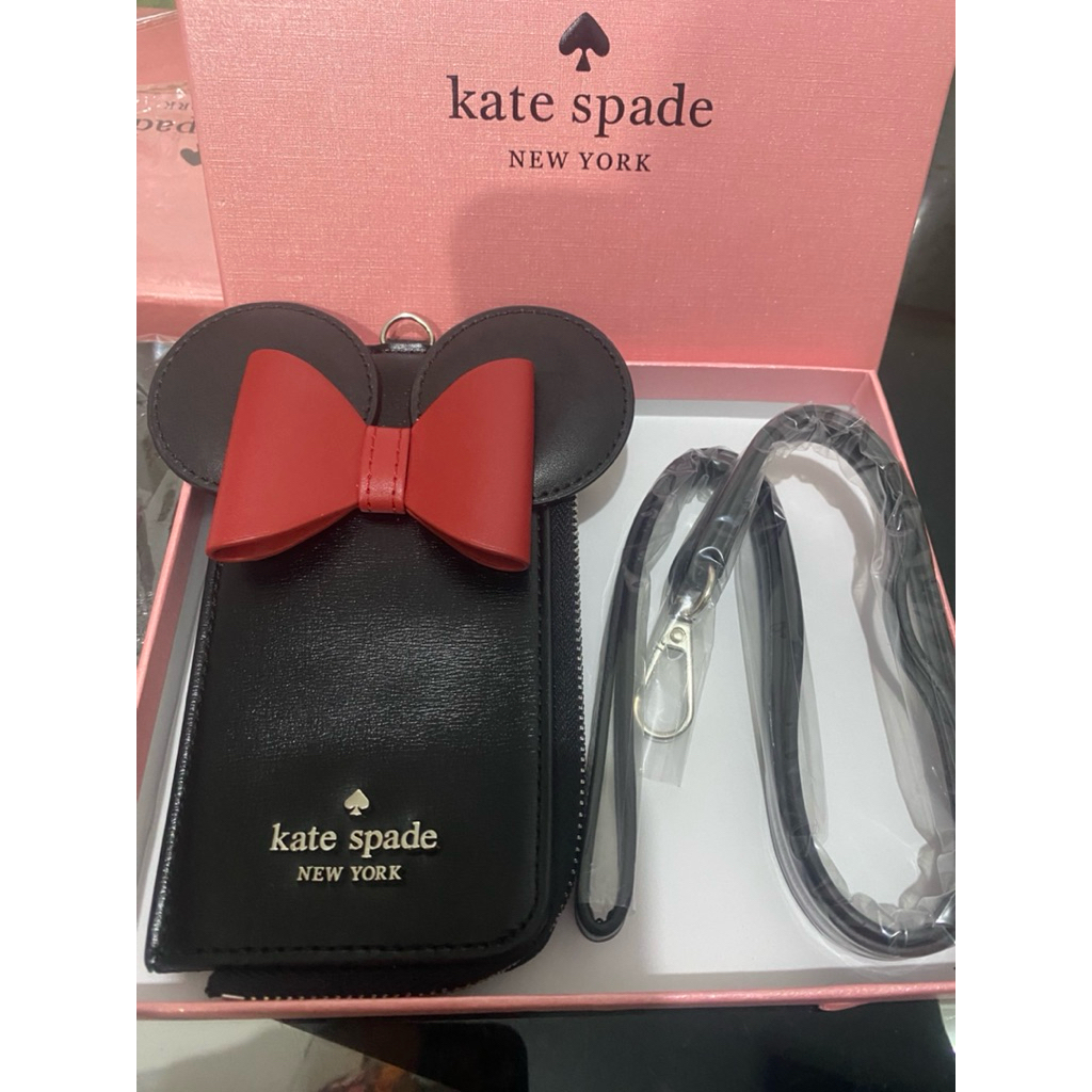 Lanyard Mickey Minnie Mouse KateSpade