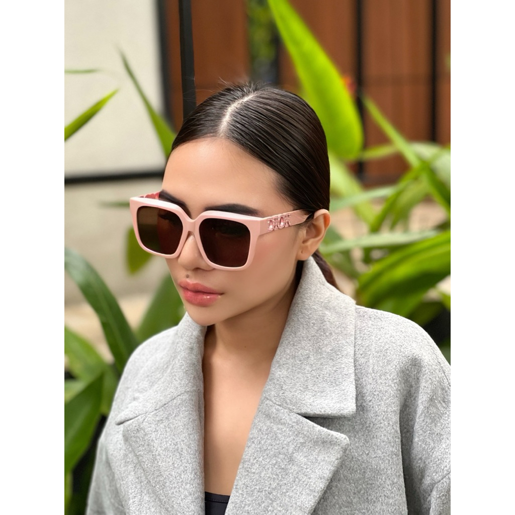 kacamata fashion wanita C DR8603 PINK SUNGLASSES