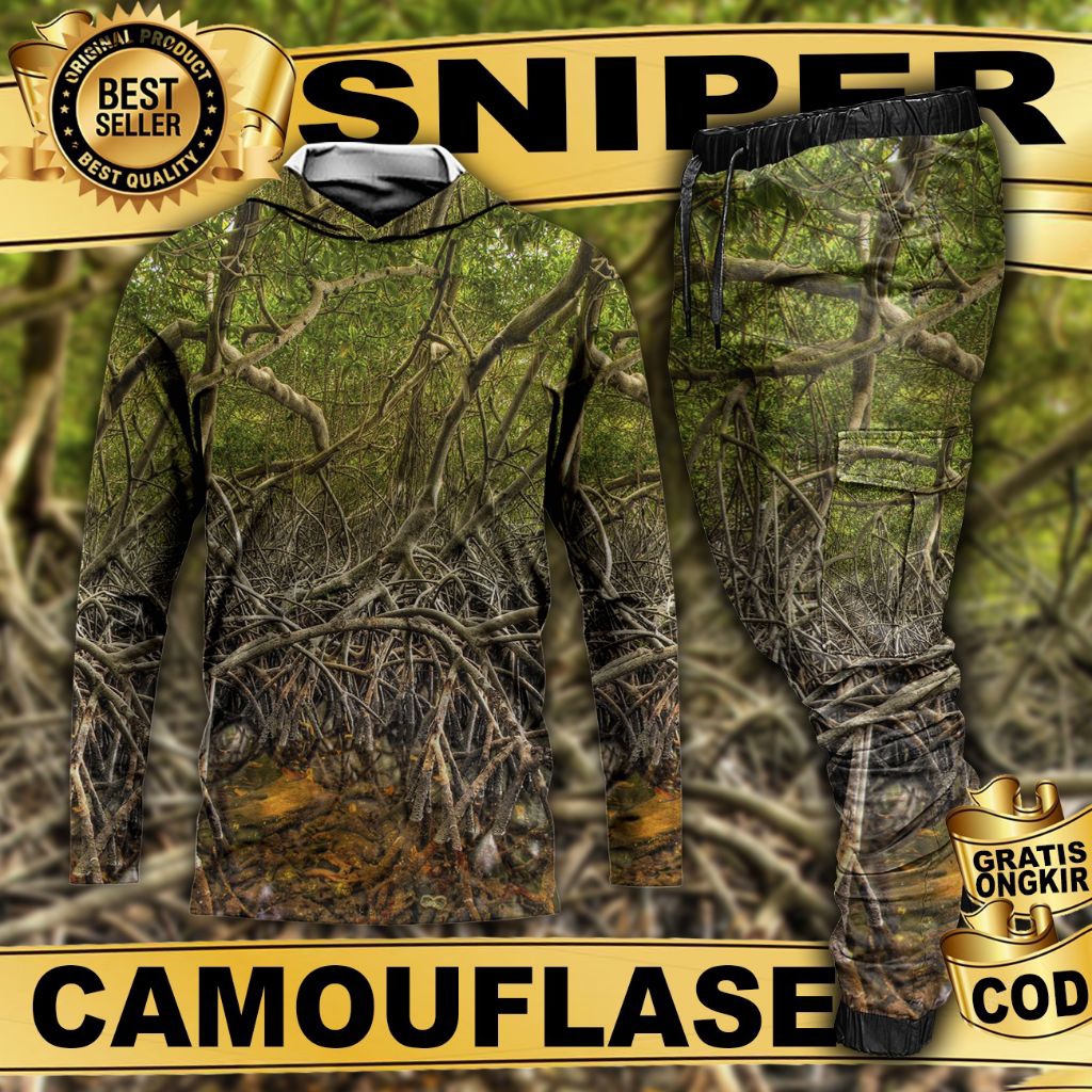STELAN BAJU CAMO | CELANA DAN BAJU CAMO | CELANA JOGER CAMO | BAJU CAMO BERBURU MURAH