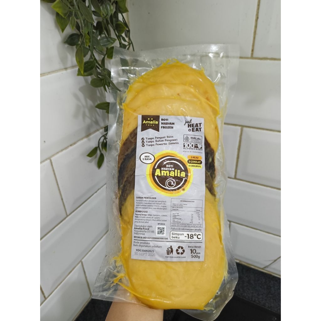 Roti Maryam Mix isi 10pcs | Qia Frozen Food