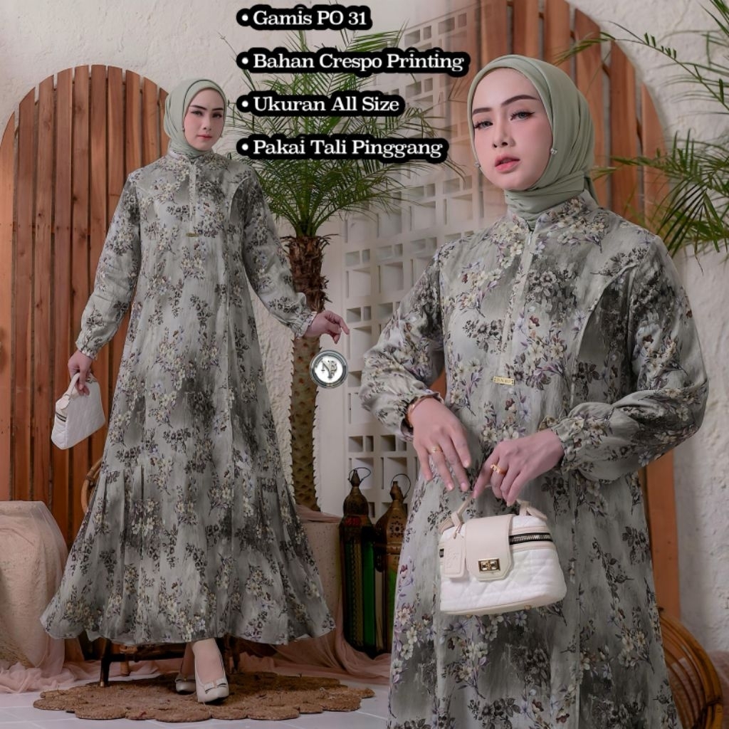 Gamis mewah kondangan premium/Gamis modern.