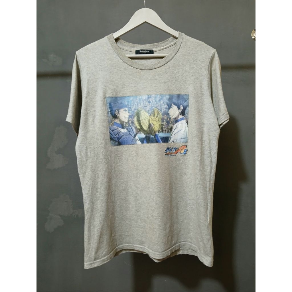 Kaos Anime Ace of Diamond Miyuki Kazuya And Furuya Satoru - L