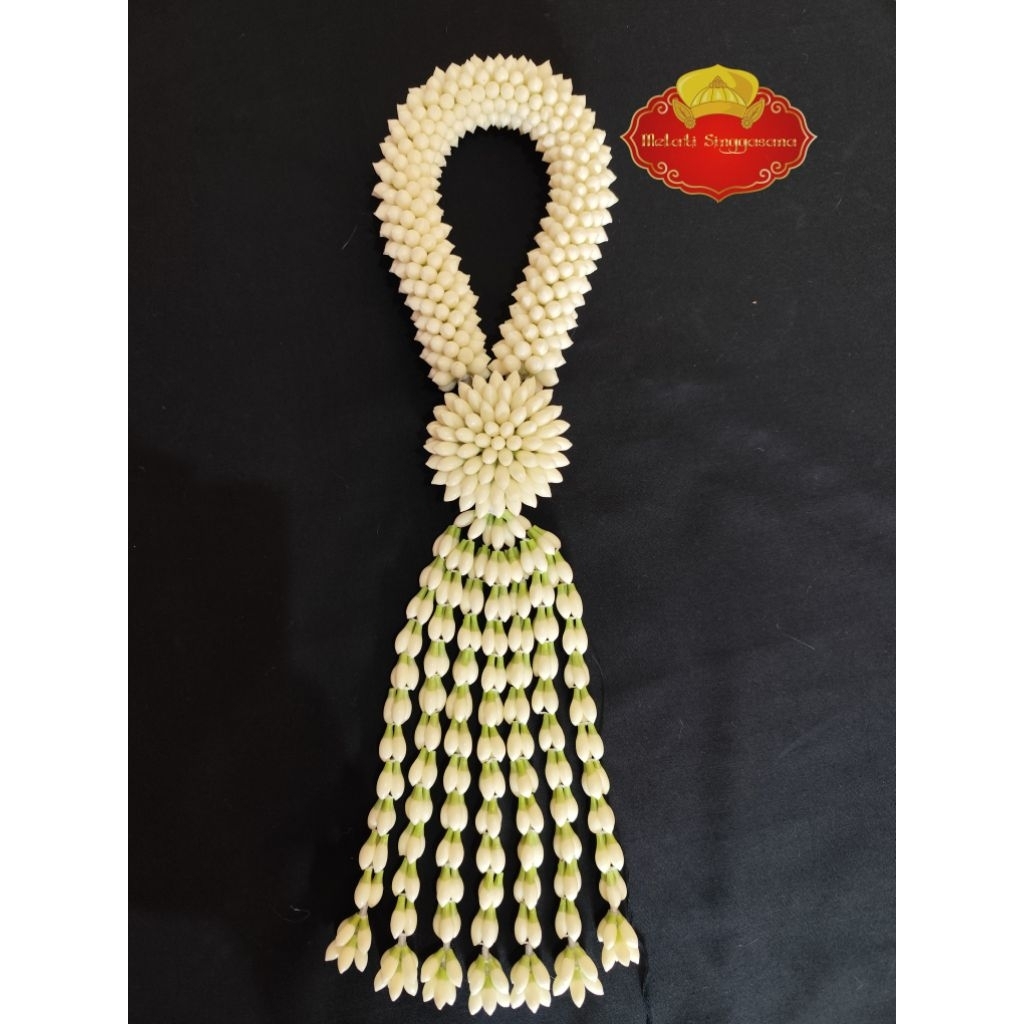 Gelang Buket Full melati putih imitasi