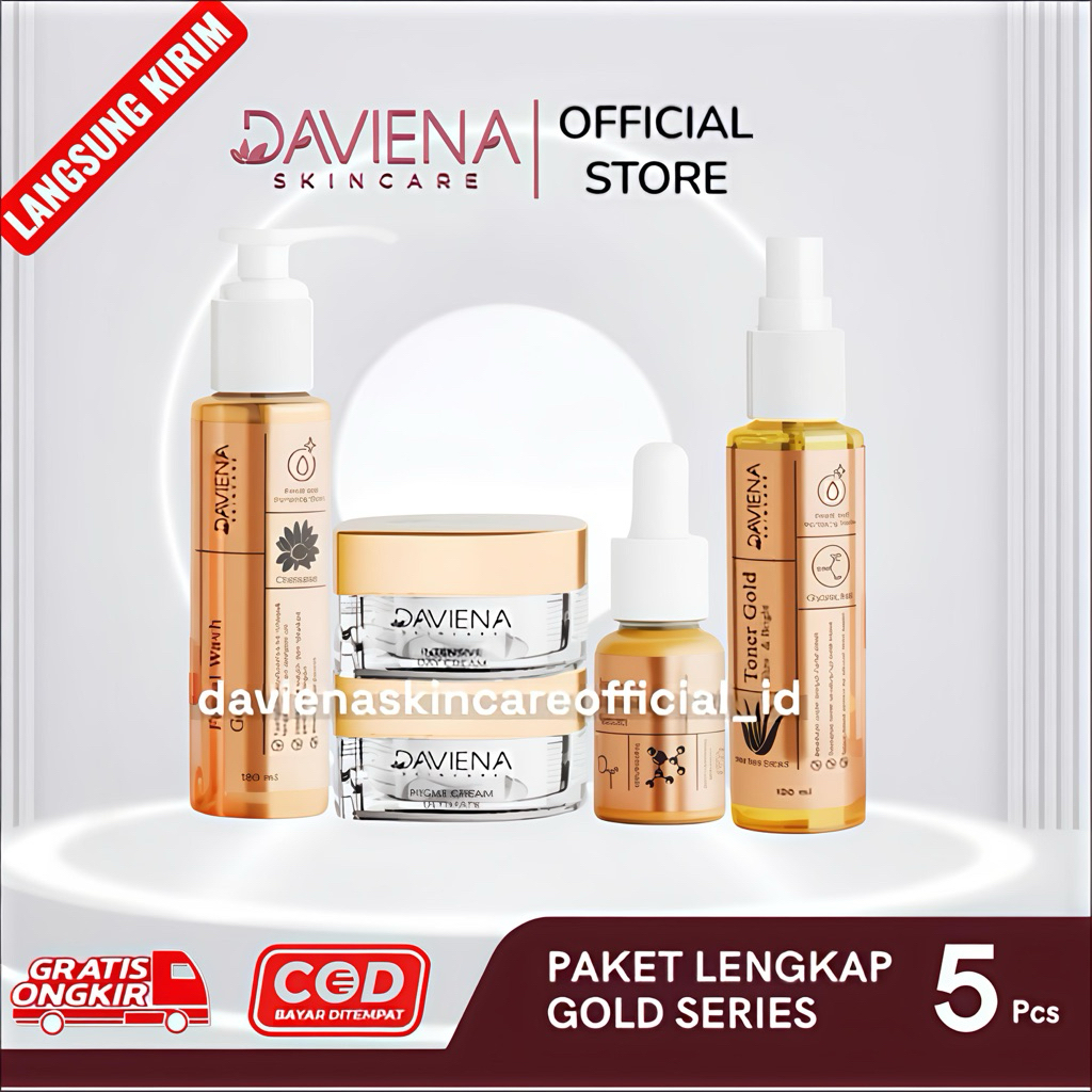 [Official] Daviena Skincare Gold Series Deviena Davina Devina Skincare Official Davienaskincare