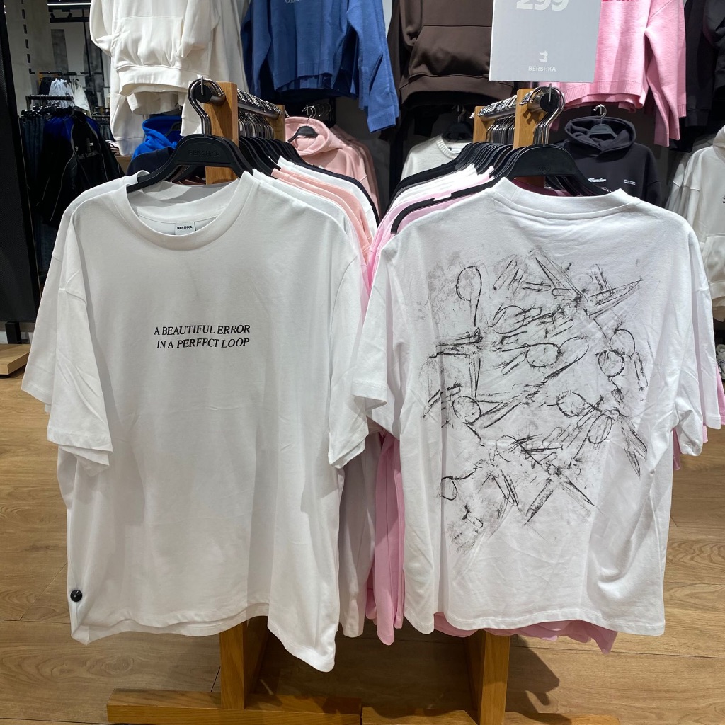 Jastipp. Tshirt Bershka (MAN)