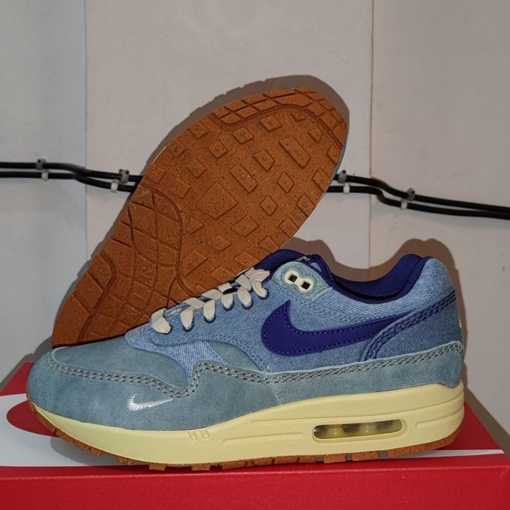Sepatu Nike air max 1 premium dirty denim