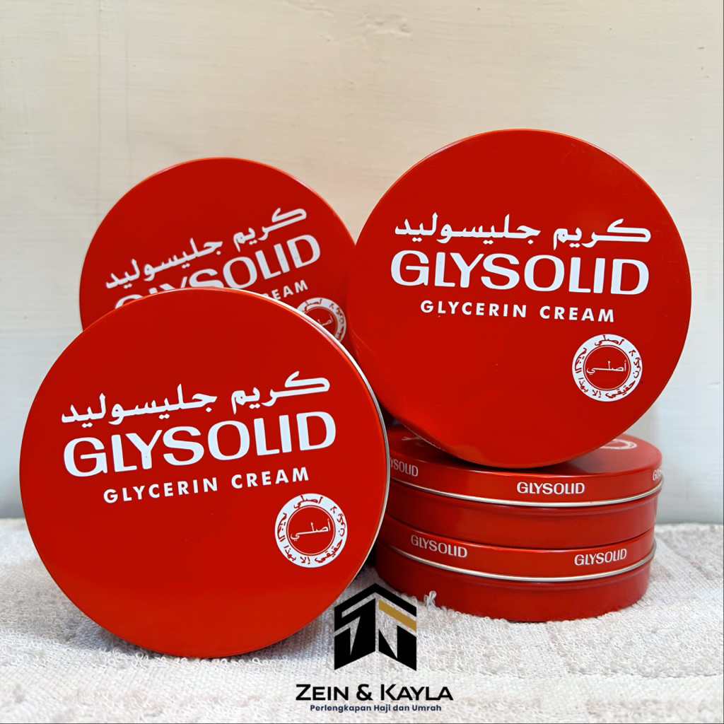 Glysolid Cream Arab ORIGINAL GERMANY 125ml & 250ml Pelembab Arab Glysolid Cream Glycerin