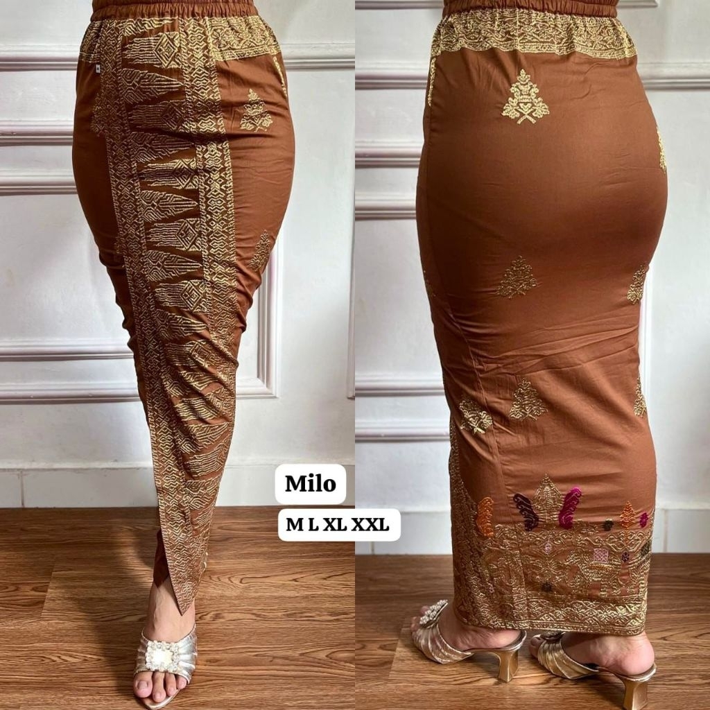 KAMEN JADI BORDIR SONGKET PREMIUM STRECH// ROK JADI BALI// KAMEN JADI