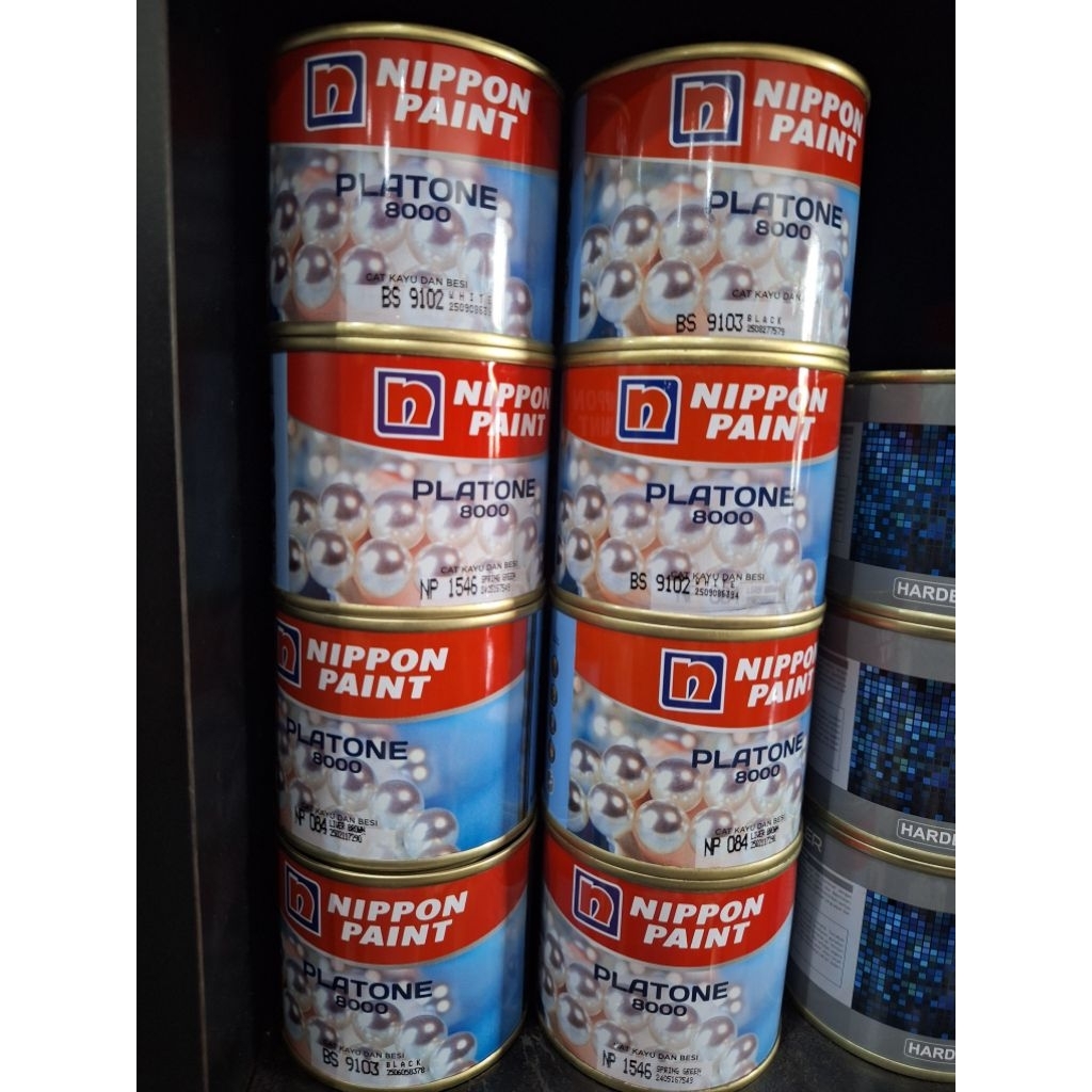 Nippon Platone 8000 cat minyak kayu dan besi 200 ml